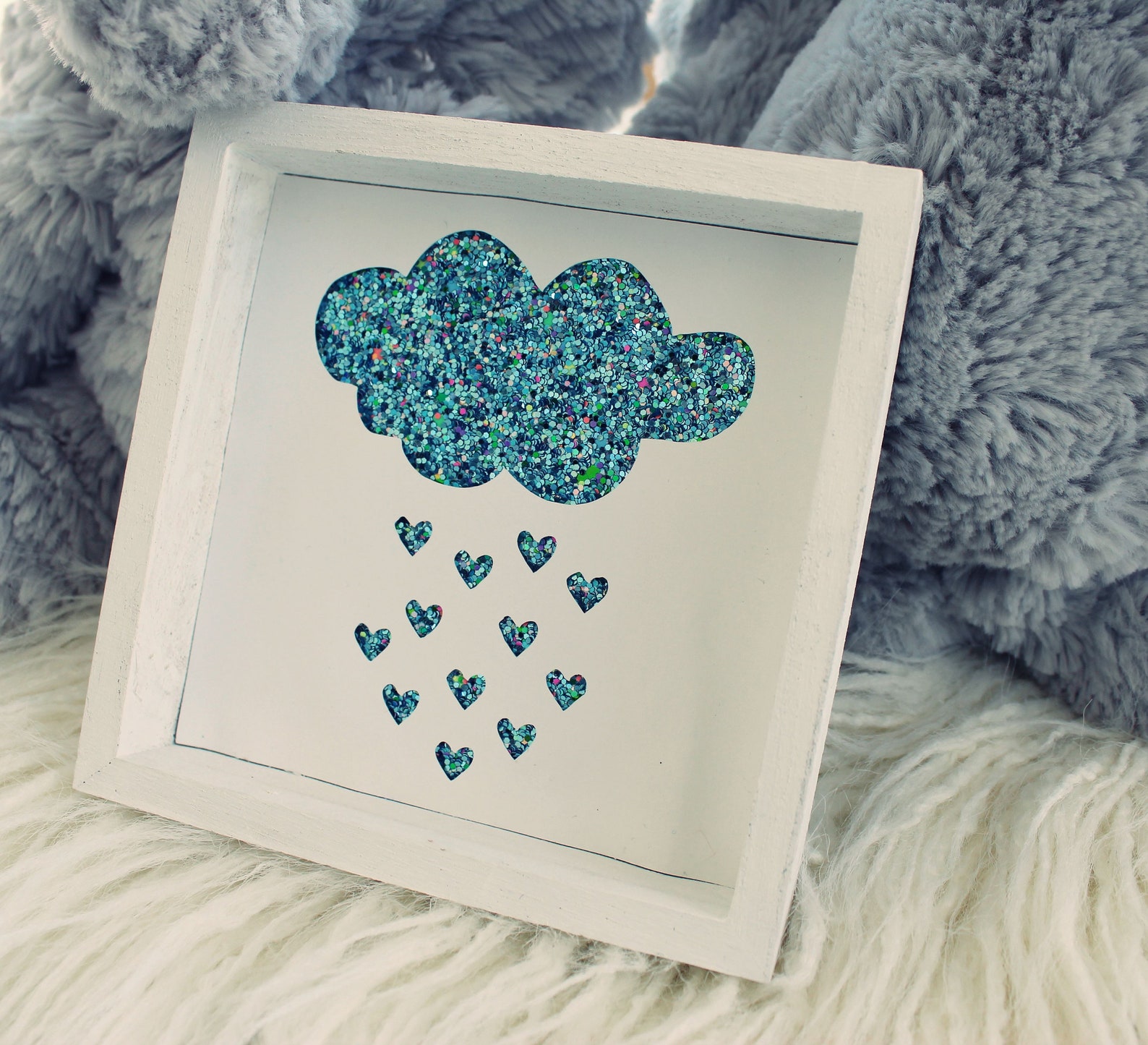 Glitzer Wandbilder: Zauberhafte Kunst für kleine Künstler!