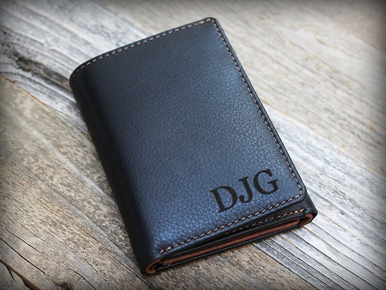 Personalized Mens Wallet Husband Gift Gift for Man Gift Etsy