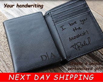 Personalized Mens Wallet, Fathers Day gift Idea, Trifold Mens Wallet, Men&#39;s Wallet, Gift for Dad, Leather Mens Wallet, Men Leather Wallet