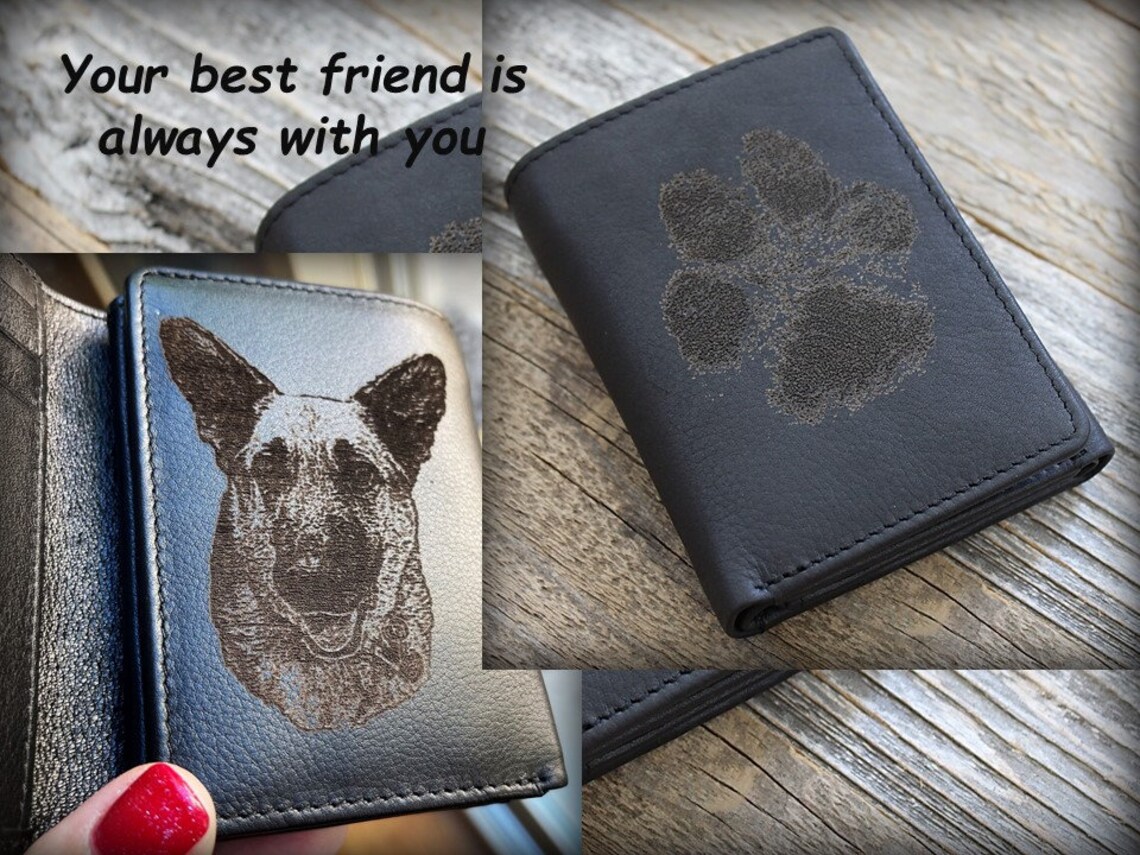 Personalized Mens Wallet Trifold Mens Wallets RFID Trifold Etsy