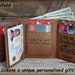 Personalized Mens Wallet, Trifold Mens Wallet, Leather Wallet, Christmas Gift, RFID Wallet, Gift for Dad, Leather Mens Wallet,Gift for Him 