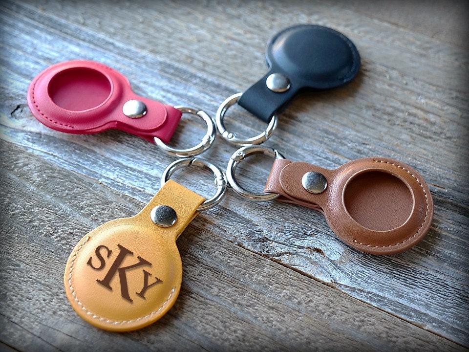 Apple Tag Case Personalized Air Tag Keychain Air Tag Holder Etsy