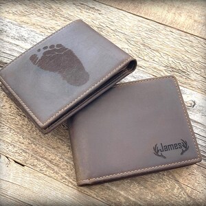 Regalo para el novio, regalo de la novia, regalo del Día del Padre, billetera personalizada, regalo para el esposo, regalo de bodas, regalo para el esposo, para el esposo, de la esposa
