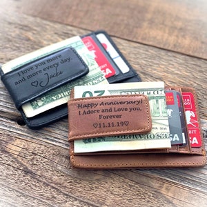 Regalo de tercer aniversario para él, regalo de aniversario de cuero para hombre, regalo de tercer aniversario de cuero para esposo, regalo de tercer aniversario para novio