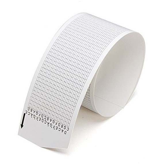 30 Note Blank Strips of Music Box Refill Blank Paper for Handcrank Music Box Movement 50 Meters Whole Bundle 