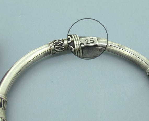 SILVER925 NATIVE DESIGN WIDE BANGLE/シルバー SILVER925 WIDE DESIGN BRACELET/シルバー/バングル SILVER925