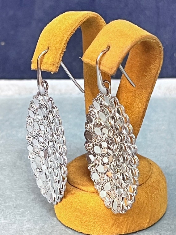 Sterling Silver Dangle/Drop Earrings 7.5g - image 3