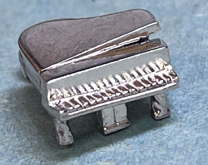 Queenberry Sterling Silver Grand Piano Charm Bead For European Bracelets - View #4
