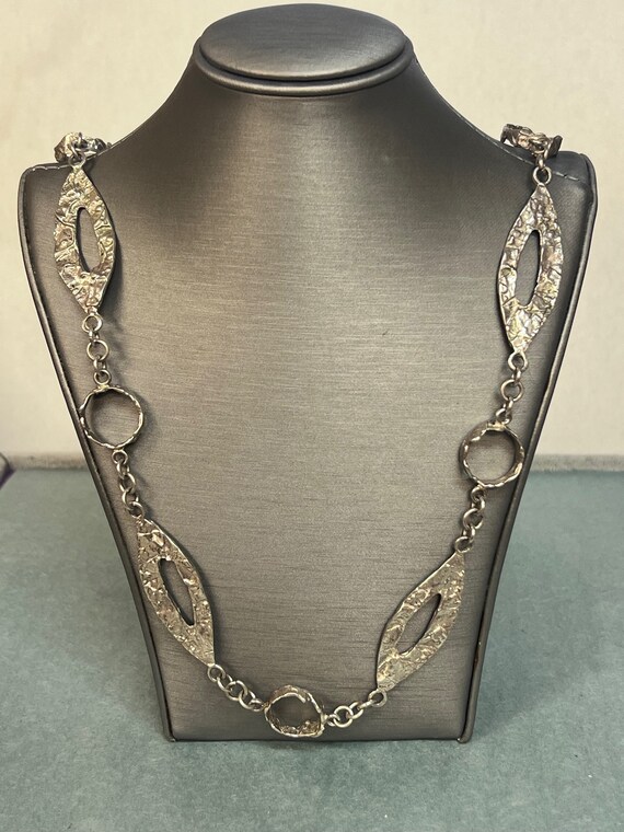 スターリングシルバー リンクチェーンネックレス 64.2g 30