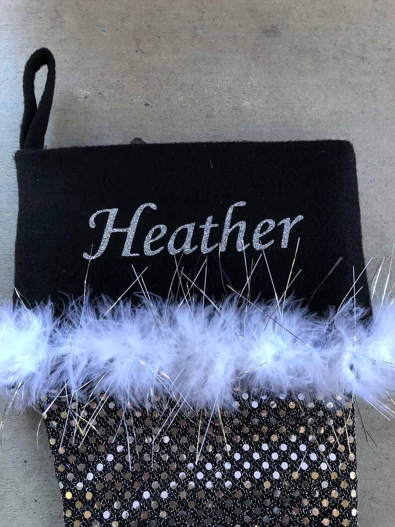Christmas Stocking For Best Friends Sisters High Heel Personalized With Name Custom High Quality Christmas Stockings Gift For Her Two Stockings Home Living Trendingtamillyrics Com