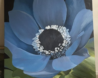 large floral art etsy