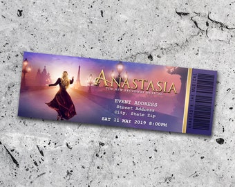 wicked the musical collectible theater ticket personalized etsy