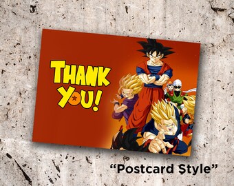 Dragonball Z Personalized Birthday Invitation | Etsy