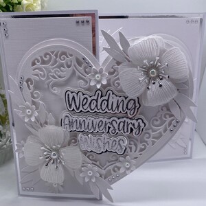 Personalizzato - Biglietto di auguri di anniversario di matrimonio di lusso in scatola