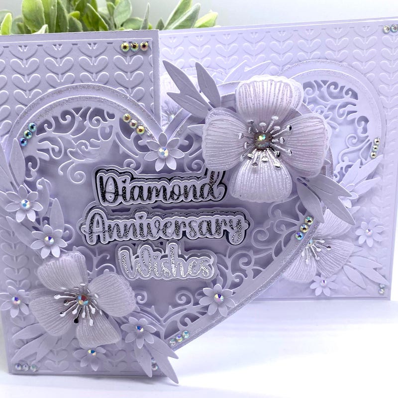 60th Wedding Anniversary Cards - Etsy UK