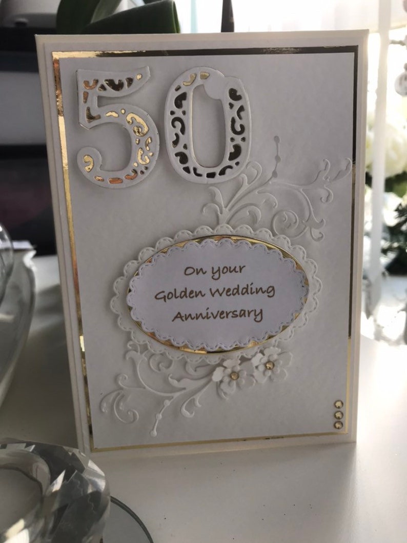 Golden Anniversary card