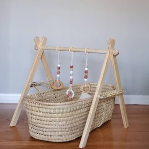 wooden toy gym