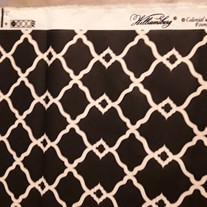 Williamsburg Fabric 100% Cotton Length 55&quot; X Width 24.25&quot;