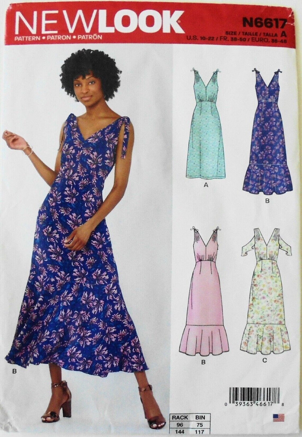 Misses Sleeveless Dress Sewing Pattern in Sizes 10 12 14 Etsy