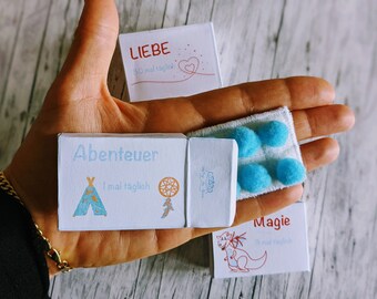 Pompom oder Druckknopf- Tabletten, Spieltabletten, Pillen, Tabletten Spielen, Arzt spielen, geschenk für Kind, krankenschwester,