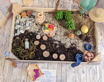 Fairy garden in the box, fairy garden, fairy garden, magic garden, fairy dust, mini garden, decorative garden, play garden, miniature world, diorama garden