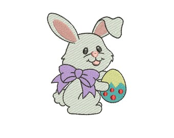 Rabbit embroidery , Machine Embroidery Designs, Girl  Applique,  Embroidery Instant Download