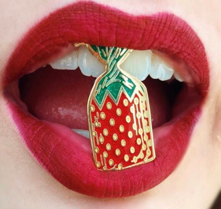 Strawberry Candy Pin