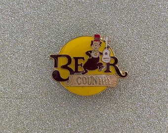 Vintage Disneyland Bear Country Lapel Pin 1980s