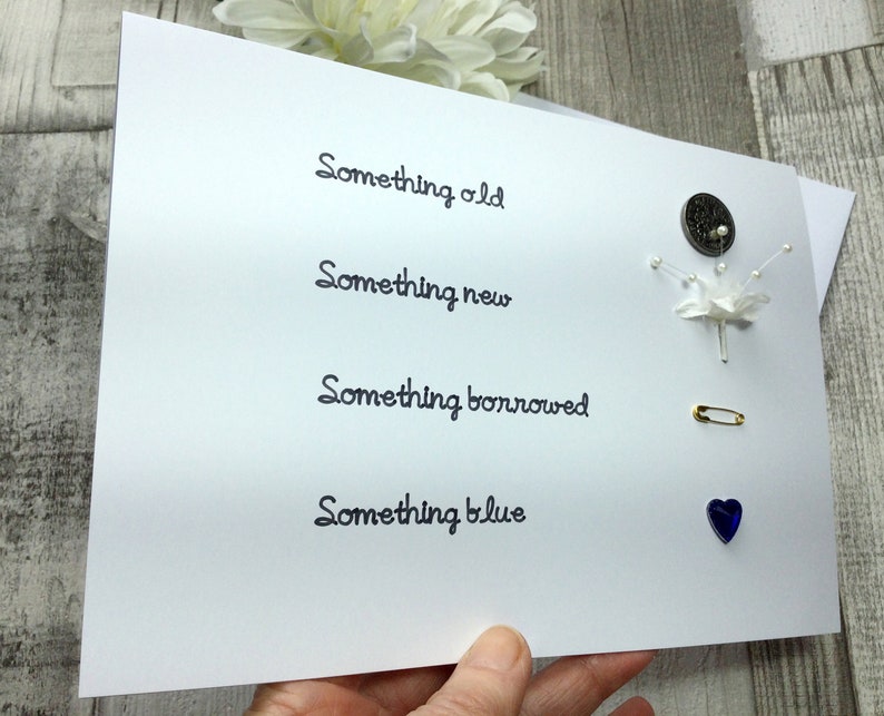 Something Old Something New Something Borrowed Something Etsy UK