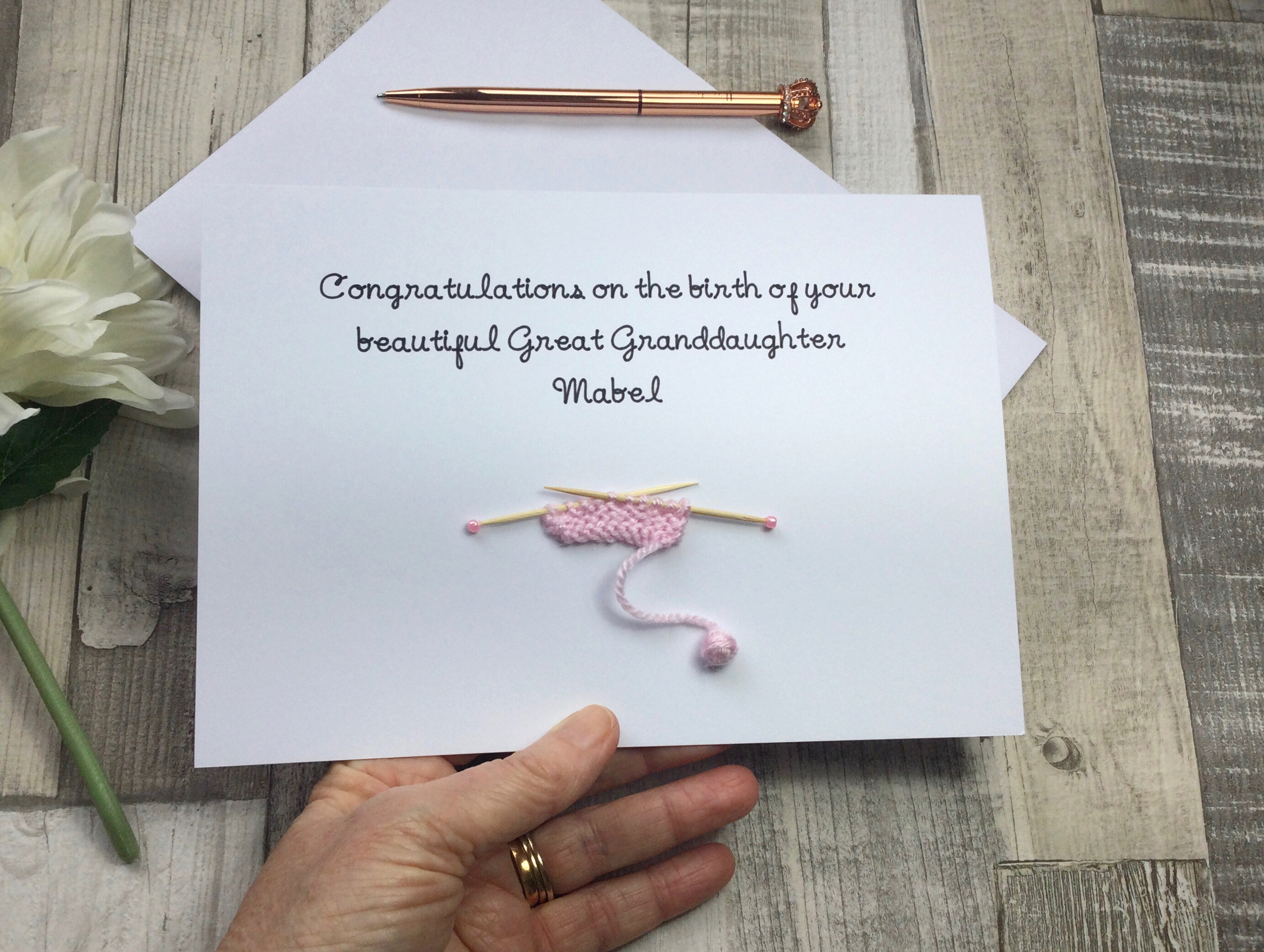 Fairy Girls Pink Purple Photo Great Granddaughter 7th Personalised Birthday Card - The Card Zoo
