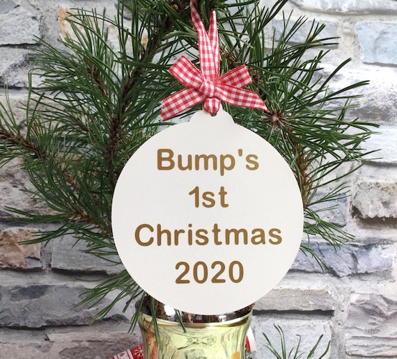bumps first christmas ornament