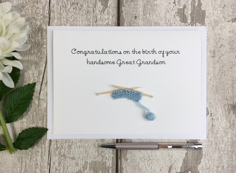 New Baby Boy Card