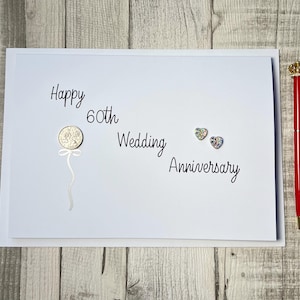 Carte 60e anniversaire