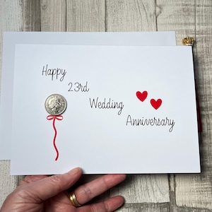 Carte 23e anniversaire