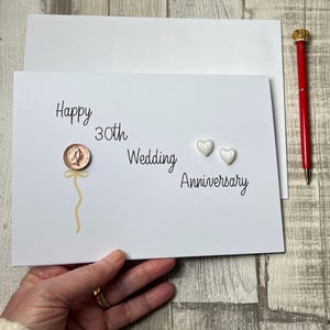 Carte 30e anniversaire