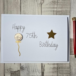 Carte 75e anniversaire
