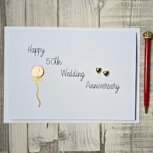 Carte 50e anniversaire
