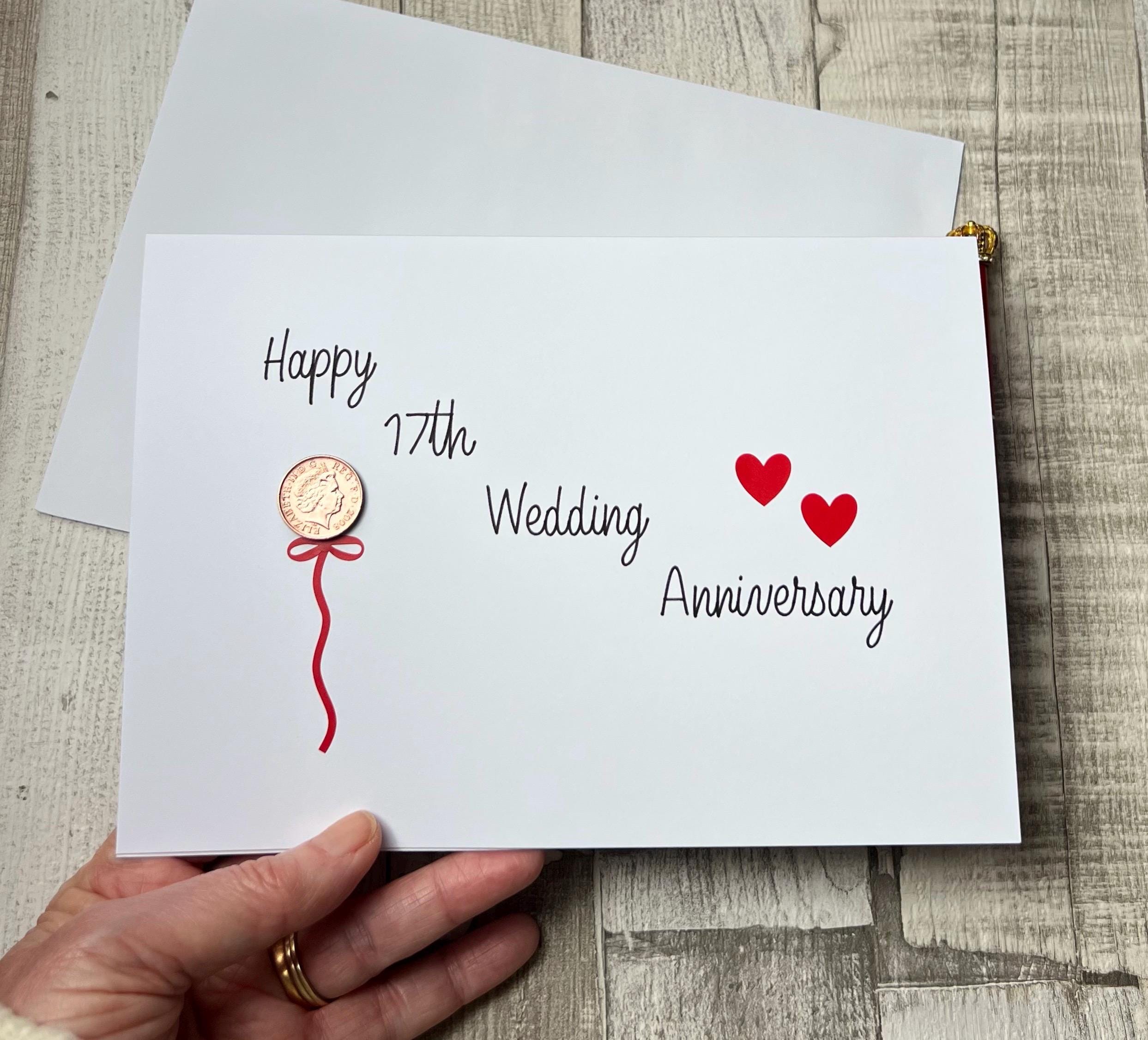 Happy 17th Anniversary‼︎ 「水面下」　ws 2枚セット 17th Anniversary Card - Etsy