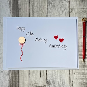 Carte 20e anniversaire