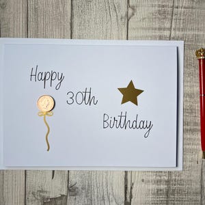 Carte 30e anniversaire