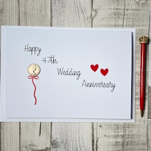 Carte 47e anniversaire