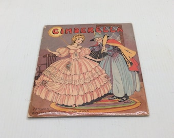 Cinderella (Platt & Munk) 1934 Children's Book Softcover
