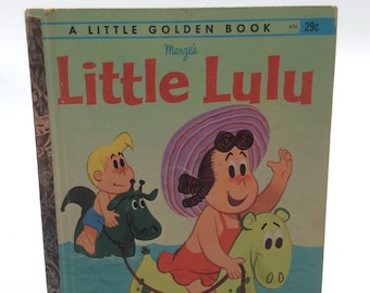 Vintage Little Golden Book Marge's Little LuLu 1962