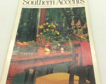 SOUTHERN ACCENTS Magazine - July August 1986 - No Label