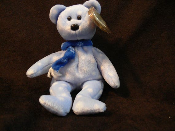 snowflake beanie baby