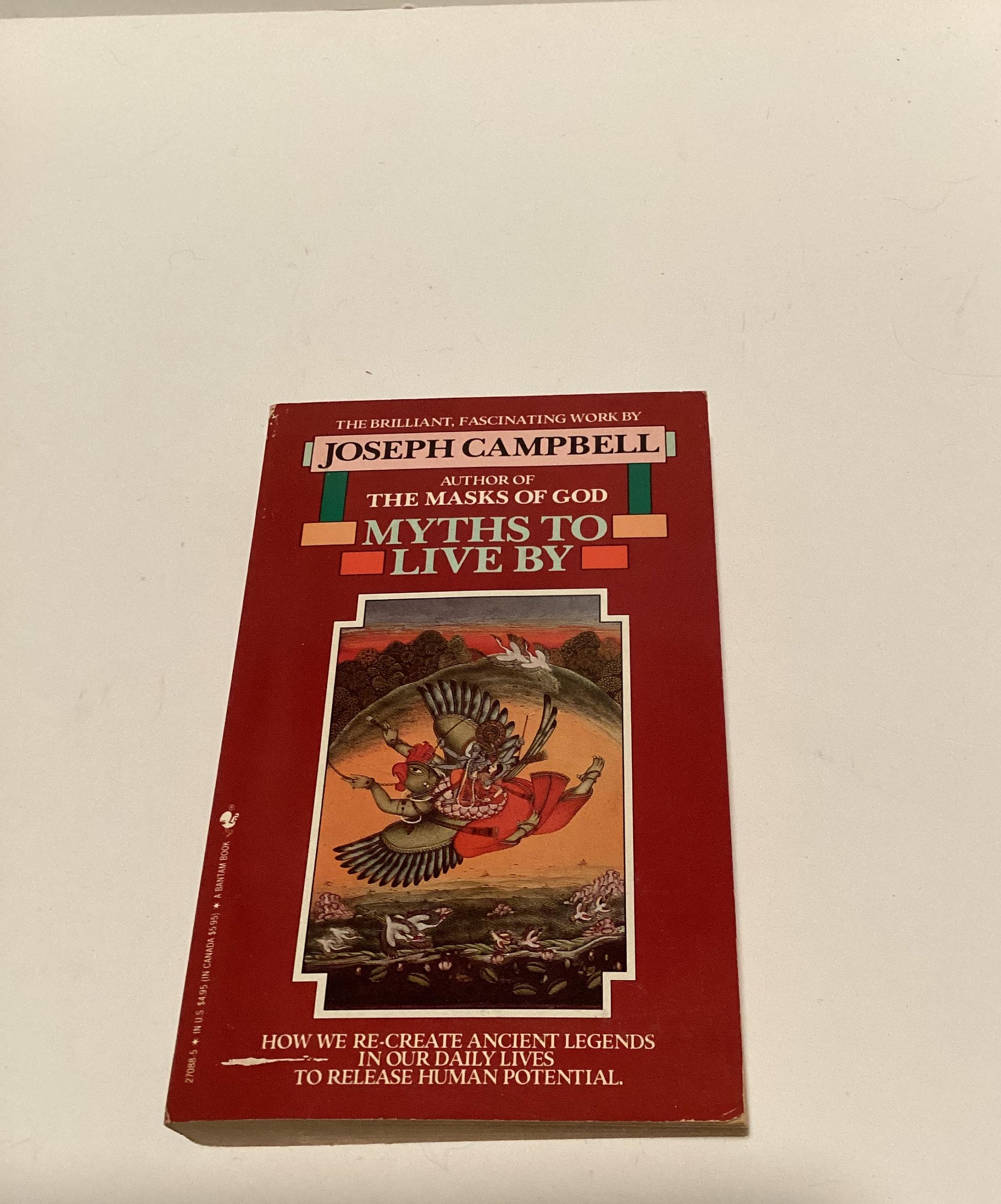 Myths to Live by by Joseph Campbell (1988 Mass Market Paperback
