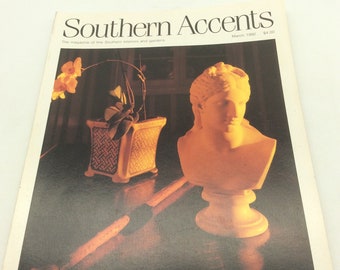 SOUTHERN ACCENTS Magazine - March 1992 - No Label
