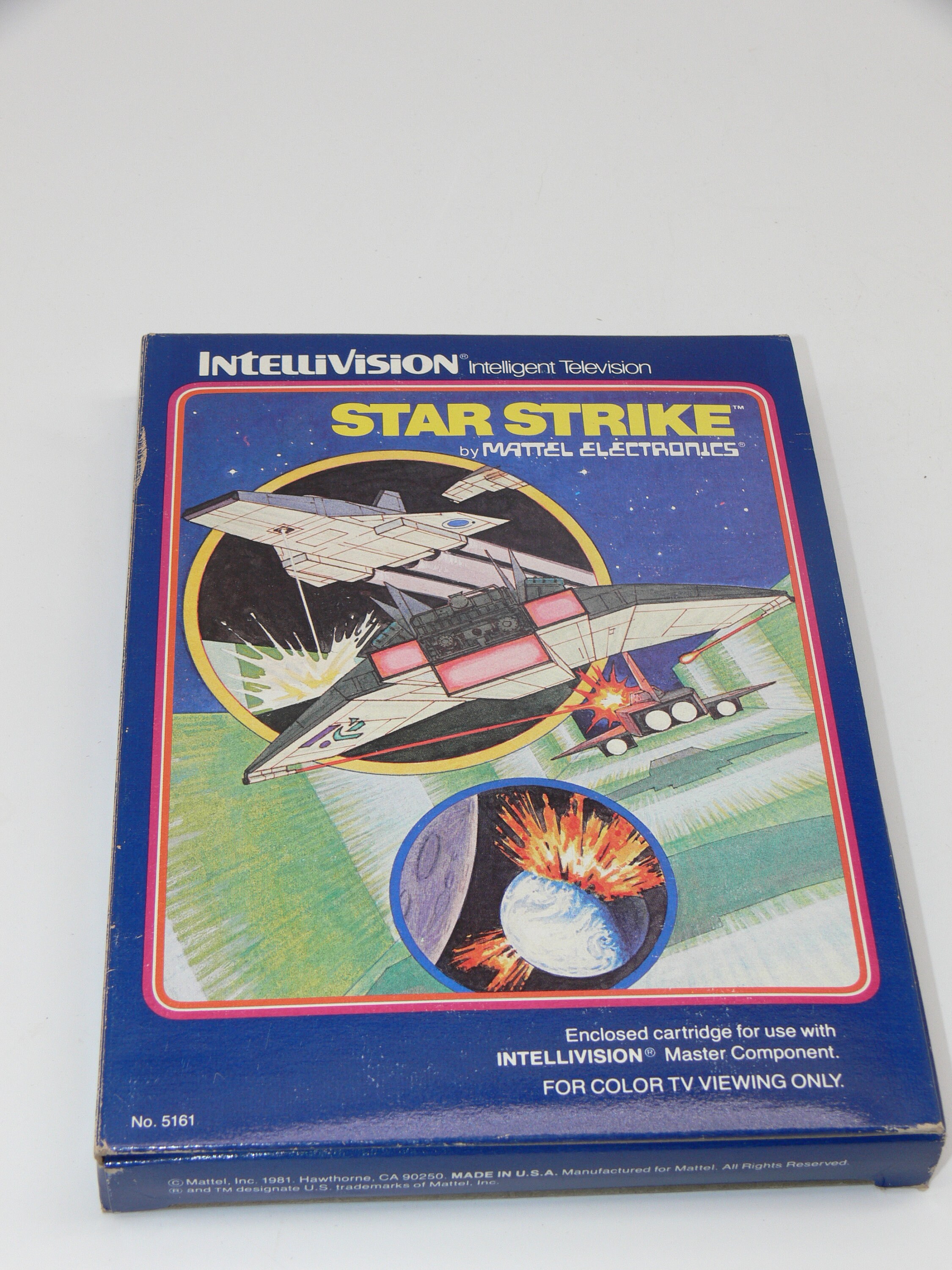 Intellivision Star Strike Video Game - Etsy