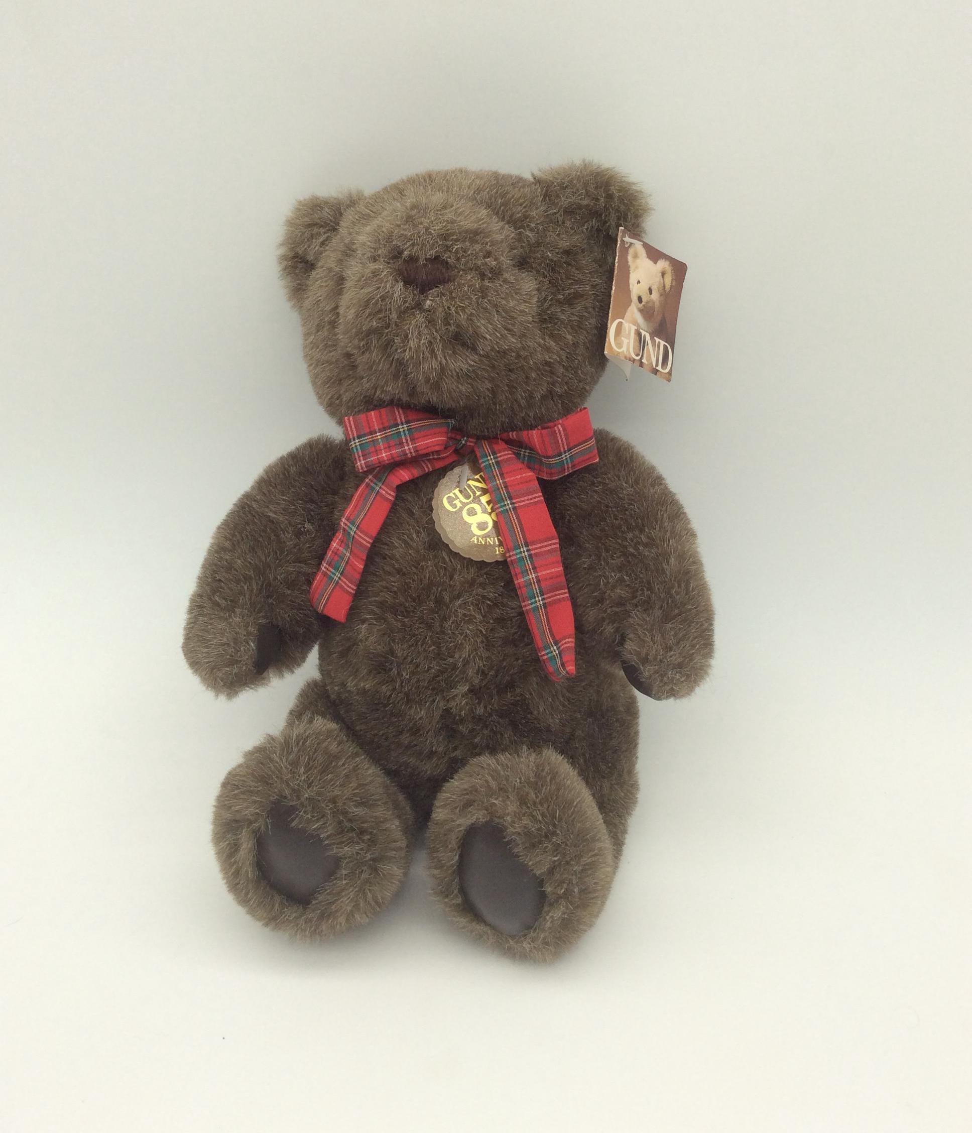 Gund 85th Anniversary Teddy Brown Plush TC Birthday Bear