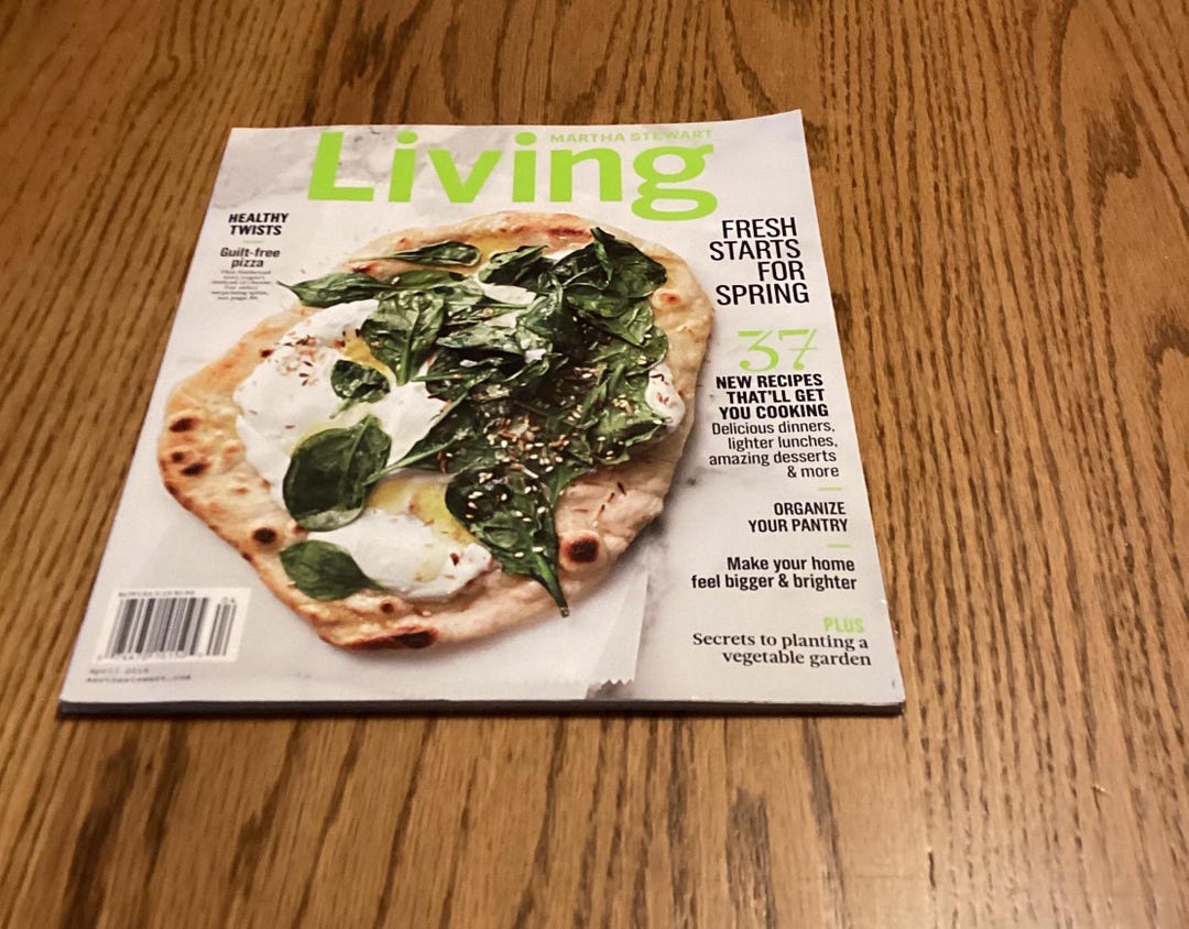Martha Stewart Living Magazine April 2016 Fresh Start for Spring - Etsy